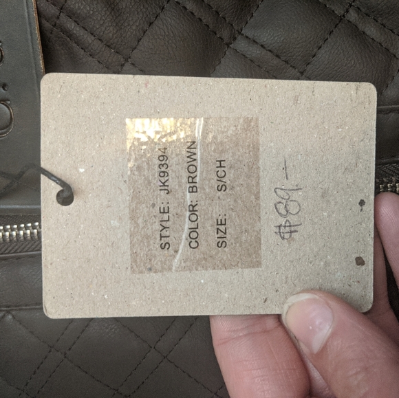 Vegan Leather Jacket - chocolate brown - Ci Sono - Picture 3 of 6